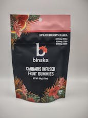 Binske Strawberry Guava Gummies 200mg THC | 100mg CBD | 100mg CBN