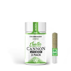 5th Dimension 3pk Live Rosin Cannon Pre-Rolls