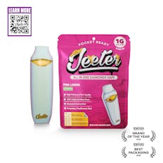 Jeeter Liquid Diamonds Disposable Vape 1g Pink Lemon