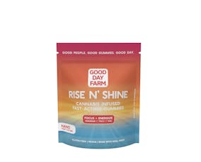 Good Day Farm - Rise N' Shine Energy + Ginseng + THCV - Gummies 50mg - 10pk