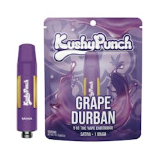 Kushy Punch | Cart 1g | S | Grape Durban