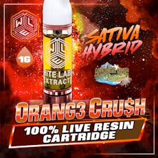 WLE Orange Crush Live Resin Cartridge 1g