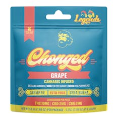 Chonged Gummies 100 MG Grape 10:2:2 (100 MG THC / 20 MG: CBD, CBN)