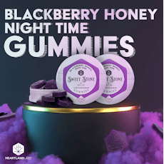 Blackberry Honey Night Time Gummies - (1:1:1 - THC:CBD:CBN)