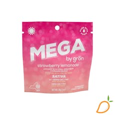 100mg 1:1 CBC/THC Strawberry Lemonade MEGA Pearl Gron