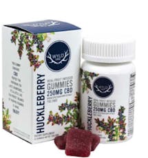 Wyld Hemp Gummies Huckleberry - 250mg CBD