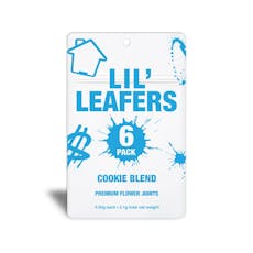 LiL' Leafers Premium Flower Joints 2.1g: 6pk Cookie Blend