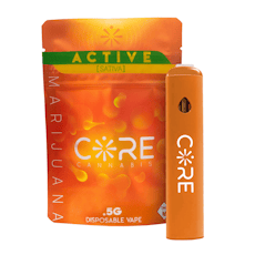 CORE | Disposable Vape | Active Limoncello .5g