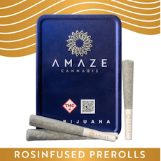 Glitter Bomb - Amaze Cannabis - 3g Rosin Infused Pre-Roll 6-Pack (0.5g x 6)