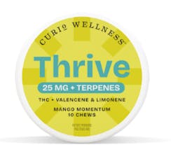 THC + Terpenes Mango Momentum Gummies 20pk