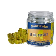 Nanticoke | Block Monster | 14g Jar Flower | Hybrid | THC 33%