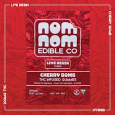 Cherry Bomb Live Resin Gummies