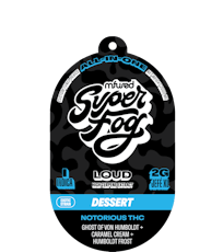 Super Fog LOUD Jefe XL Disposable 2g - Notorious THC