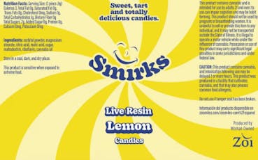 ZOI | Candy Tablets | Lemon | Live Resin | 100mg | 10pk