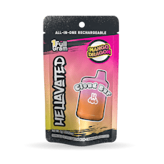 HELLAVATED CLOUD BAR Mango Dragon Disposable Vape 1g
