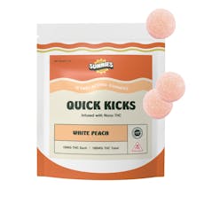 White Peach Nano Gummies 10mg x 10pk