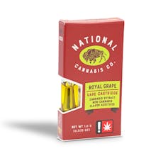 National Cannabis - Royal Grape CR Cart - 1g