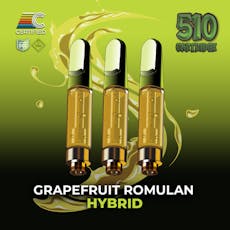 Certified Cultivators - Grapefruit Romulan Cart - 3 Pack - 3g - 2,100mg