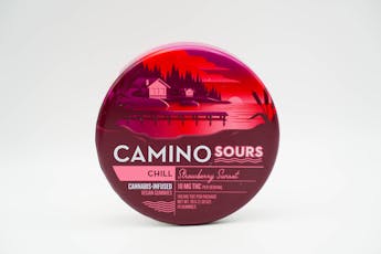 Kiva | Camino Sours | Strawberry Sunset | Chill | 10pk Gummies | 100mg