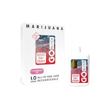 GOOD DAY FARM | GO BLOCK STRAWBERRY ICE | ALL-IN-ONE CARTRIDGE | 1G | HYBRID