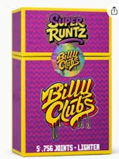 BILLY CLUBS | SUPER RUNTZ | PRE-ROLLS | 3.75(5PK)