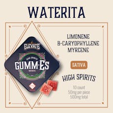 ELEVATE - GUMM-ES - GUMMIES - 500MG - 10PK - WATERITA - SATIVA