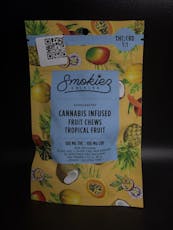 Smokiez - Tropical Fruit - 1:1 CBD-THC 100mg