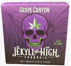 JEKYLL AND HIGH | FLOWER | GRAPE CANYON | 3.5G