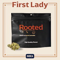 ROOTED - PREPACK - 28G - FIRST LADY - INDICA