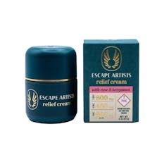 Escape Artists | Rose-Bergamot Relief Cream | 2oz