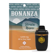 Bonanza AIO 4g Sativa - Fruit Punch Haze