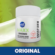 CHILL MEDICATED - TOPICALS - 1000MG THC / 1000MG CBD - BODY RUB MAXX 1:1