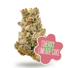 Cherry Limeade Cake Whole Flower 7g