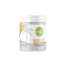 MAXX Vanilla Lust 1:1 Body Rub 1000mgTHC:1000mgCBD by Chill Medicated