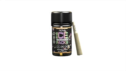 Peaches & Cream Ice Pack Infused PreRoll 5pk (.5g)