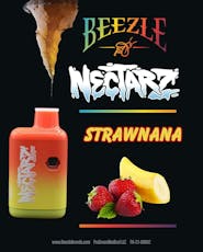 Beezle Nectarz Strawnana Disposable Pen 1g