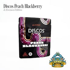 Evermore | THC Discos Peach Blackberry 8:1:1 CBD:THC:CBC | 10mg (10ct)