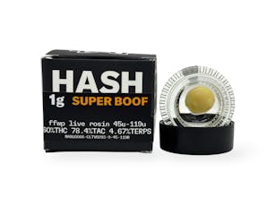 Super Boof 2g Live Rosin Bucket