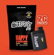 Savvy Strut Rainbow Sherbet Disposable Pen 2g