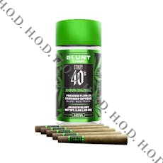 Stiiizy 40's Sour Diesel Infused Blunt .5g 5 Pack