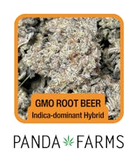 Panda Farms | GMO Root Beer (I-H) Flower | 3.5g