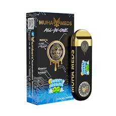 MUHA MEDS | SWEET DREAMS OG | INDICA | DISPOSABLE VAPE | 2G | REC
