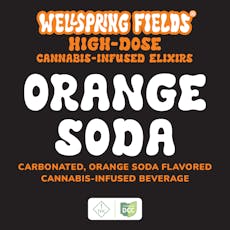 Wellspring Fields - Orange Soda Elixir - 2 Pack - 200mg