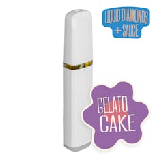 Gelato Cake Liquid Diamonds and Sauce Disposable