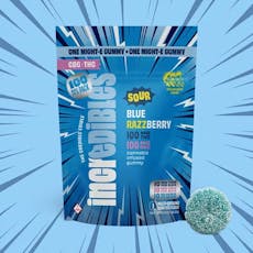 Incredibles | Sour Blue Raspberry | 1pk | 100mg