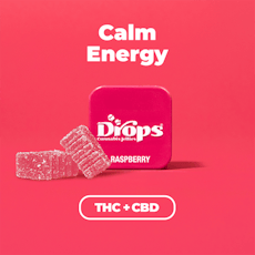 Drops - Strawberry (2:1:1 THCV:CBG:THC) 2pk Live Rosin Edible 100mg