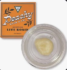 Goat Cookies #6 1g Live Rosin by Peachy Hash & Co