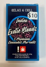 Drip Station 5pk Pre-Roll Pack - Exotic Blendz