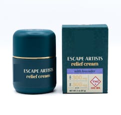 Escape Artists - 300mg 2oz Relief Cream - Lavender (1:1 THC/CBD)