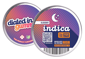 Blueberry | 10pk 100mg Live Rosin Gummies